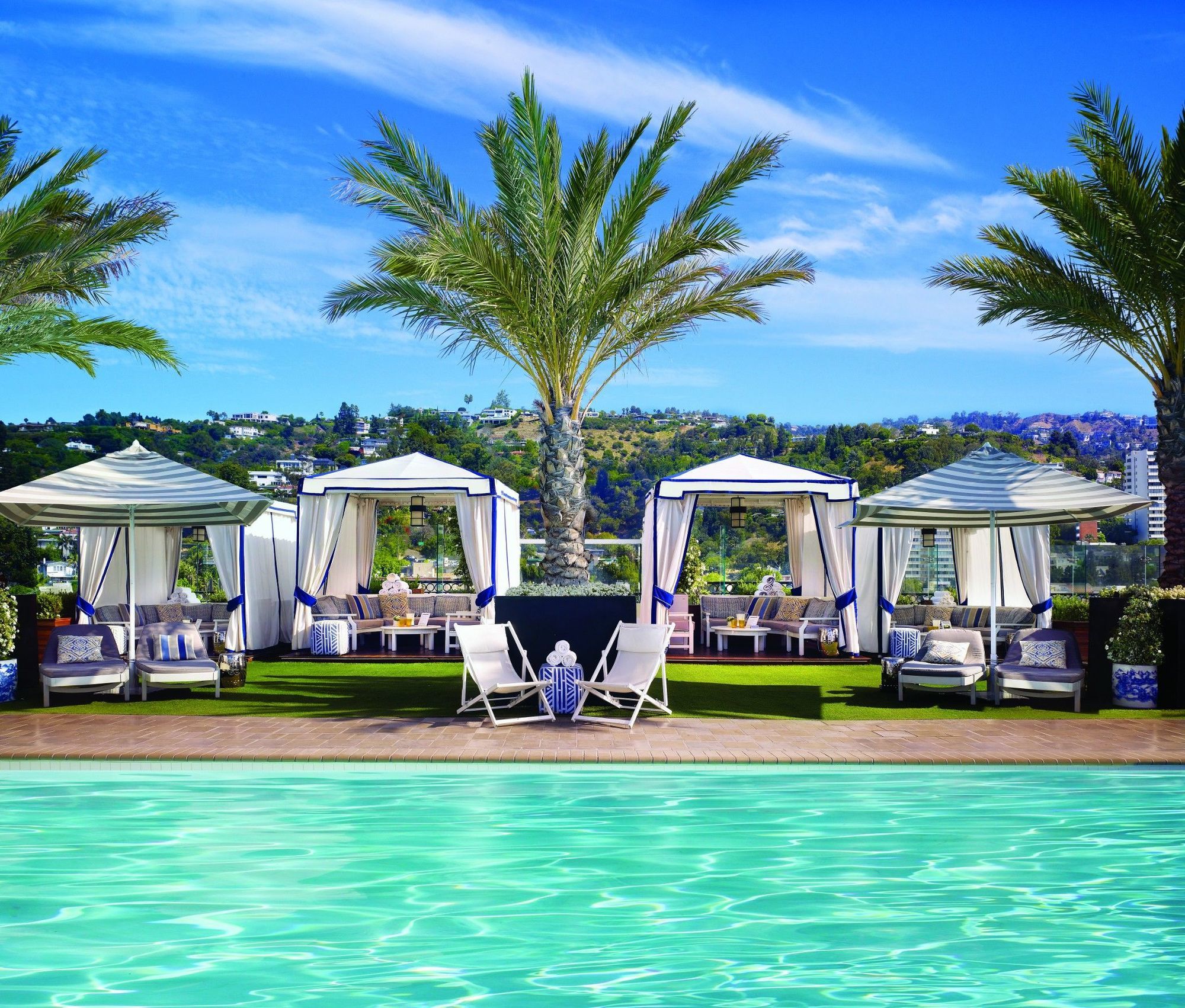 The London West Hollywood At Beverly Hills Удобства фото The pool at the Beverly Hills Hotel