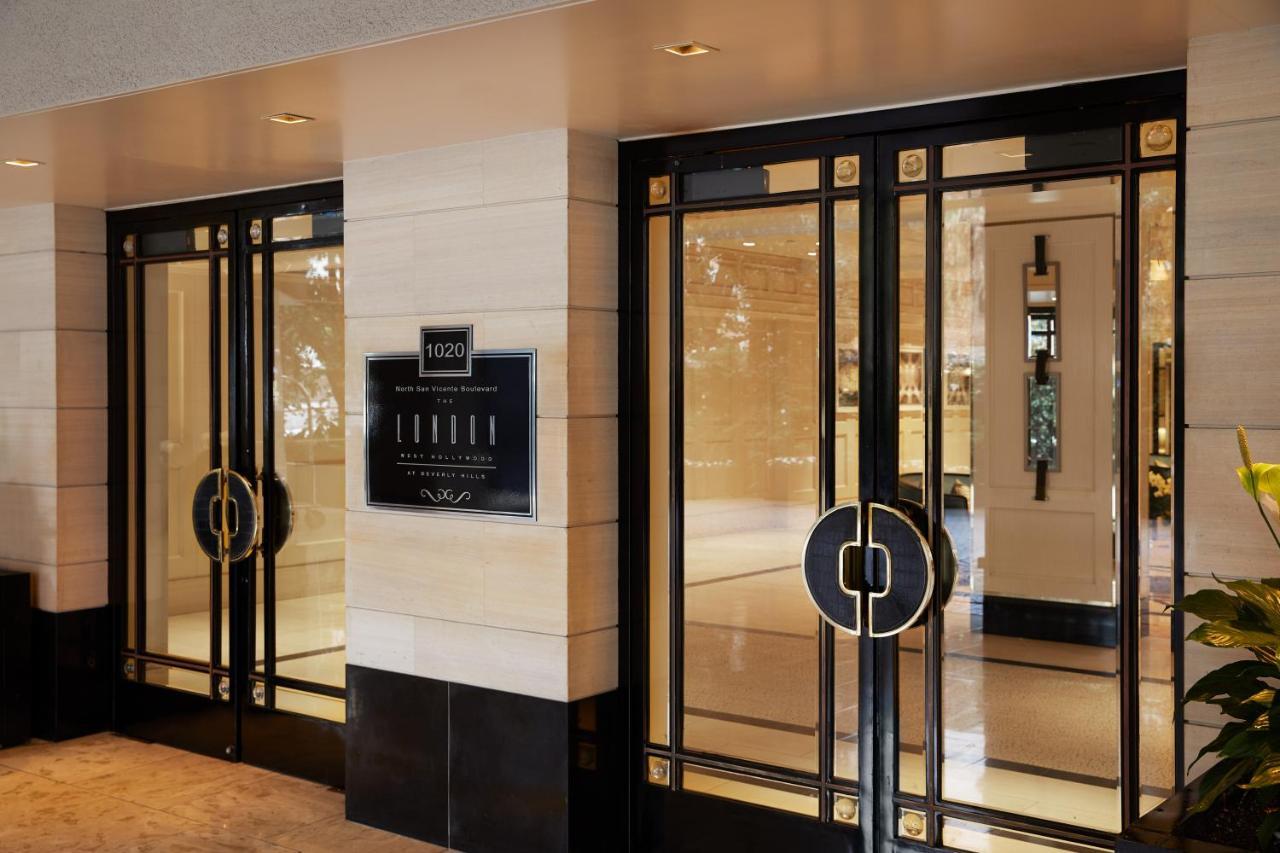 The London West Hollywood At Beverly Hills Экстерьер фото The entrance to the hotel