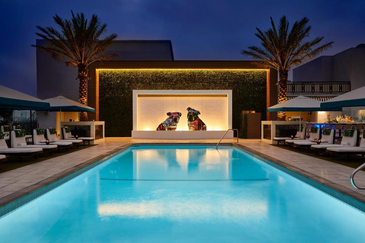 The London West Hollywood At Beverly Hills Экстерьер фото The pool at the W Hollywood